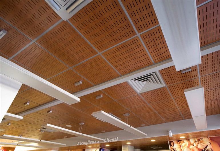 Wooden Suspended Ceiling